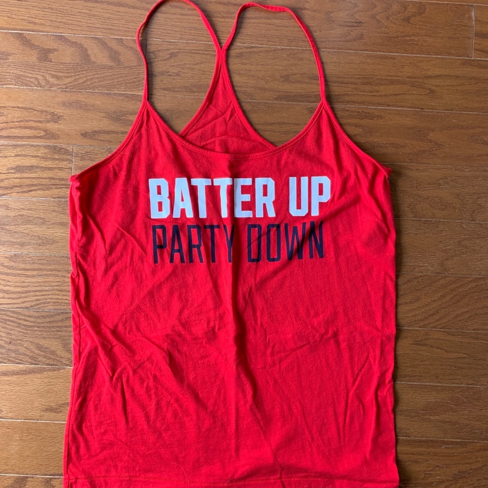 PINK MLB Cleveland Indians Tank